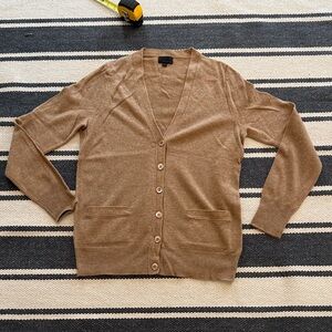 J. Crew collection 100% cashmere Cardigan Sweater L